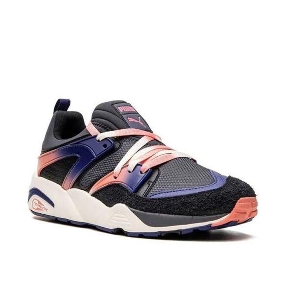 PUMA Blaze of Glory‎ Psychedelics Sneakers Ebony Carnation Pink Men’s 12 - Picture 1 of 11